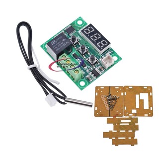 W1209 LED Digital Thermostat Điều khiển nhiệt độ Bộ điều khiển nhiệt độ Mô-đun chuyển đổi DC 12V Cảm biến NTC chống nước