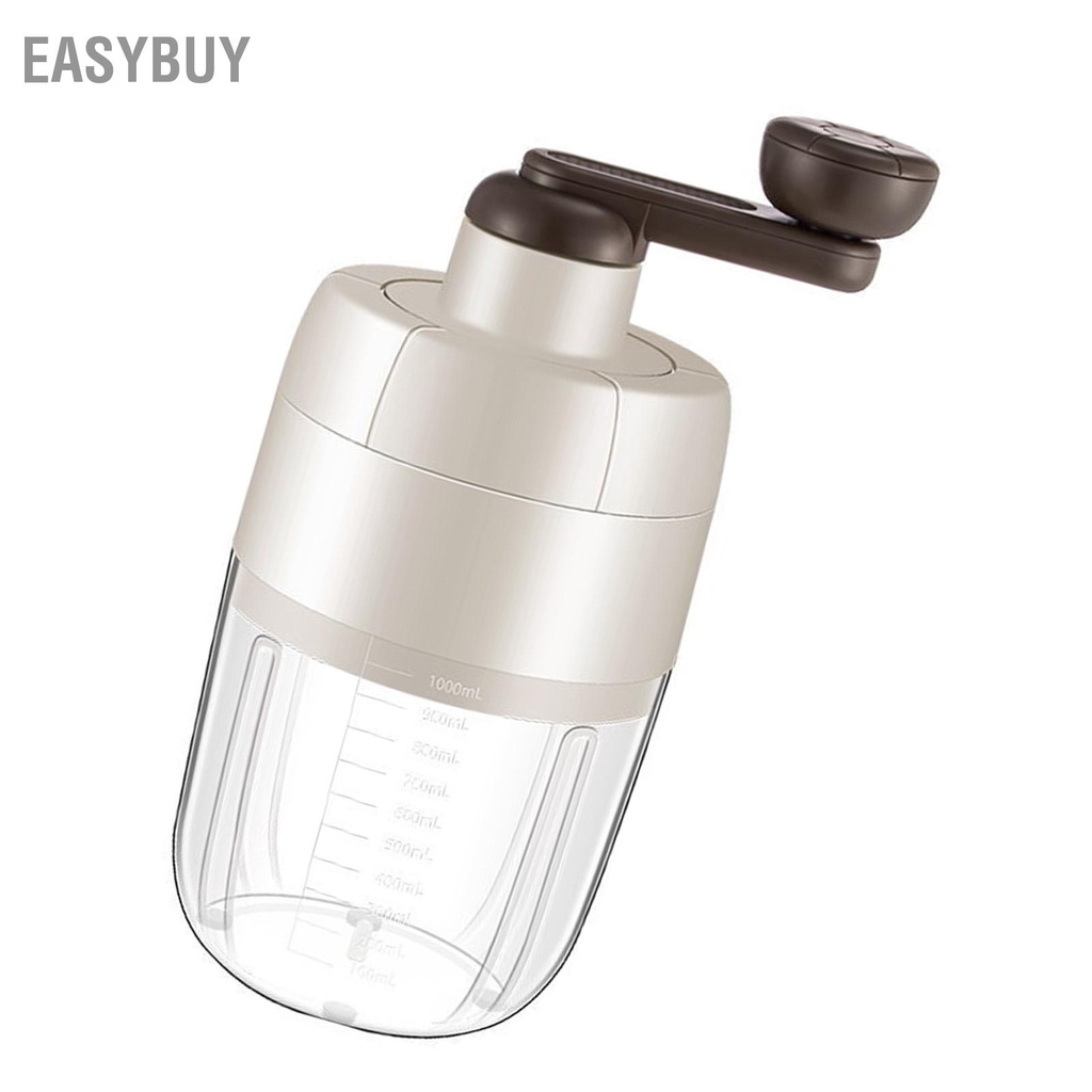 Easybuy Hướng Dẫn Sử Dụng Đá Bào Máy Tuyết Tiết Kiệm Lao Động Nhỏ Bằng Tay Nghiền Cho Hộ Gia Đình