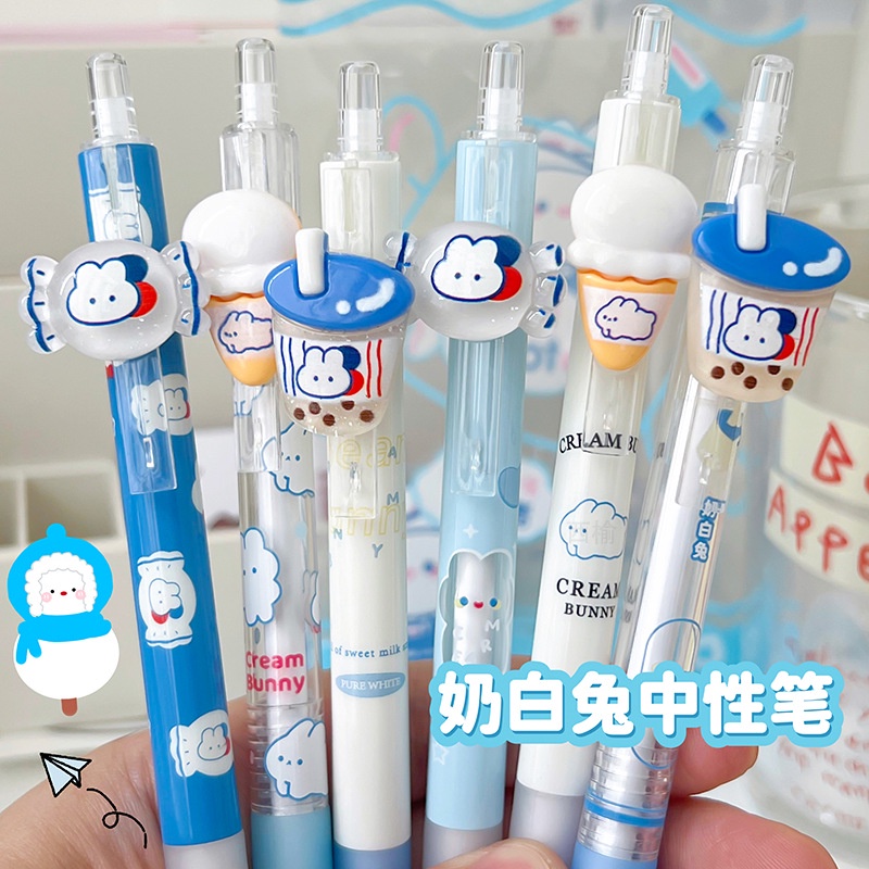 Bút Gel Ngòi 0.5mm Mực Đen Vừa Mượt Vừa Đáng Yêu