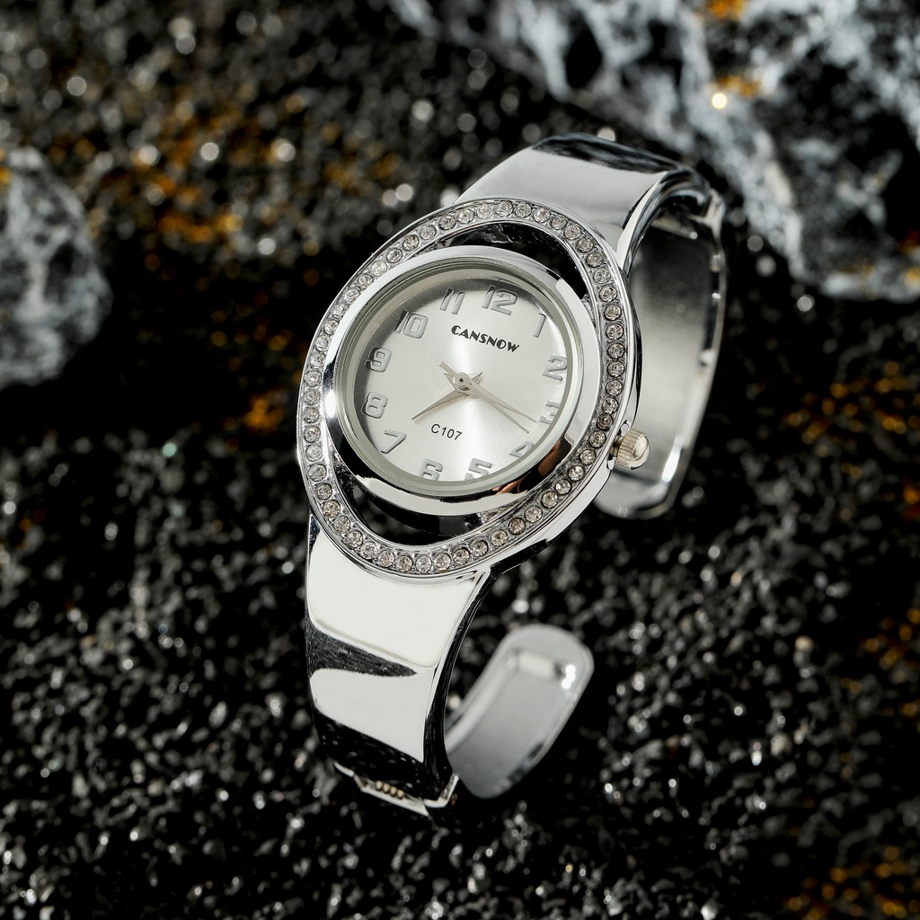 Cansnow ladies elegant quartz watch đồng hồ đeo tay vàng sang trọng