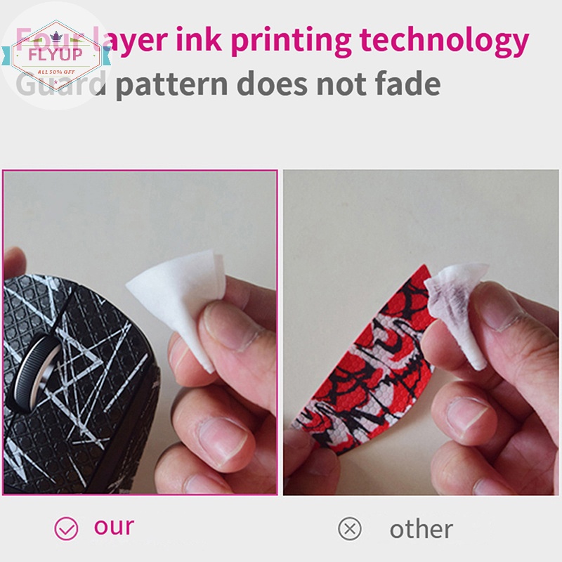 Flyup mouse grip tape skate handmade sticker non slip lizard skin hút mồ hôi cho logitech g502 hero pc gamer diy without mouse vn