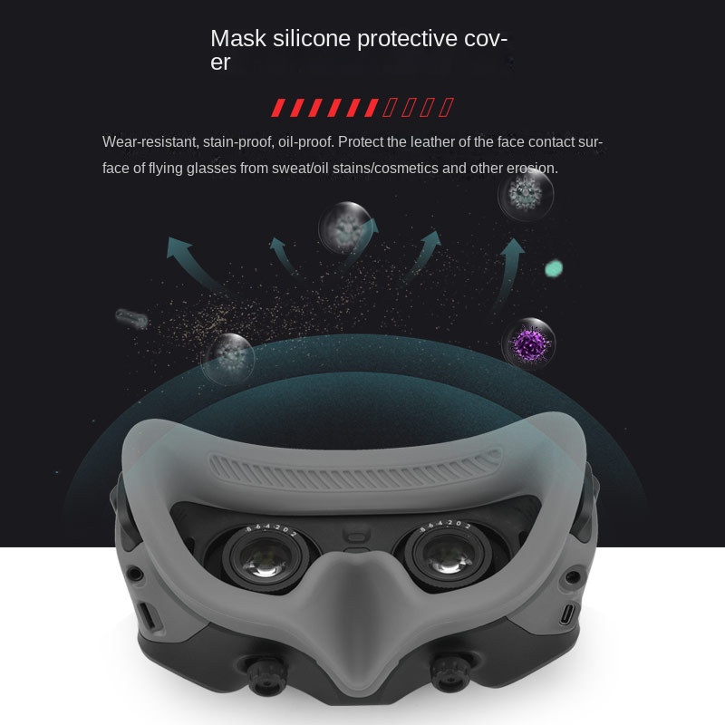 Brdrc thích hợp cho dji avata flight glasses mask pad goggles2 through machine mask protective pad phụ kiện