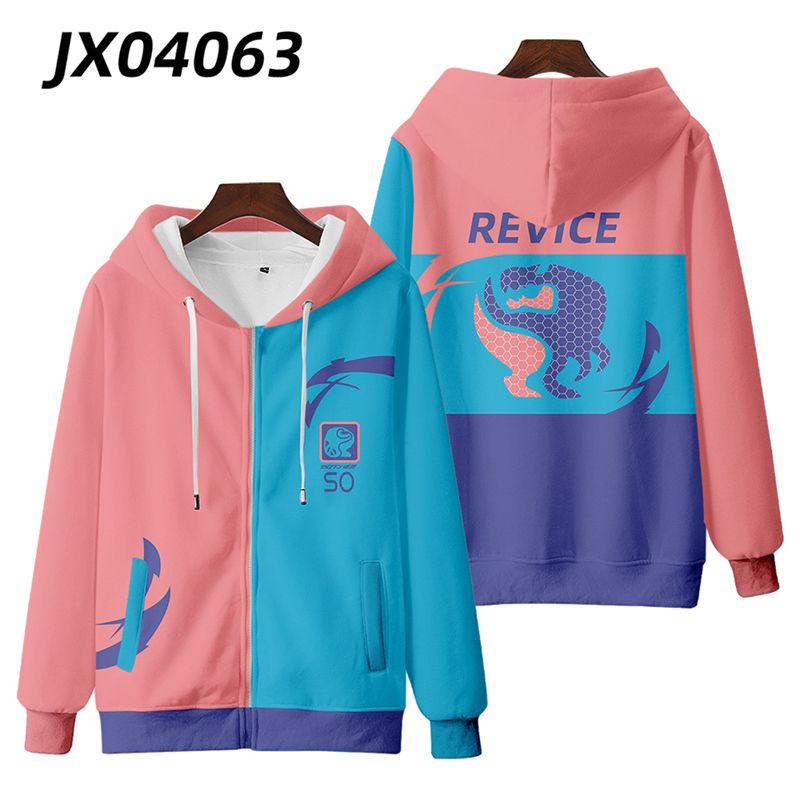 Kamen rider revice in 3d nam / nữ thời trang mùa thu nhật bản anime áo khoác dài tay