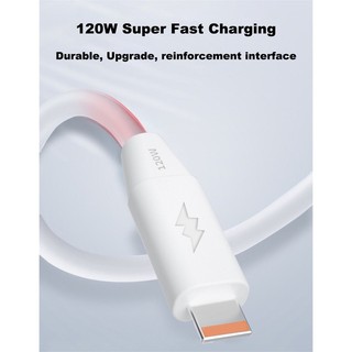 Cáp sạc nhanh usb 120w 1m micro for iPhone for type-c usb loại c 6a