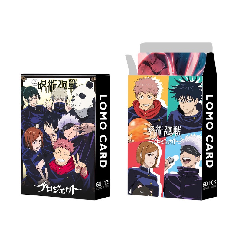 Jujutsu Kaisen Photocard Double Sided Itadori Yuji Satoru Gojo Lomo Card
