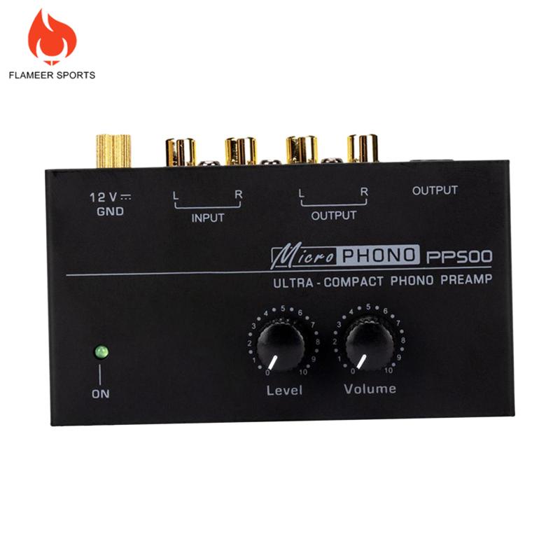 Bộ khuếch đại bàn xoay phono preamp dc 12v cho loa máy tính