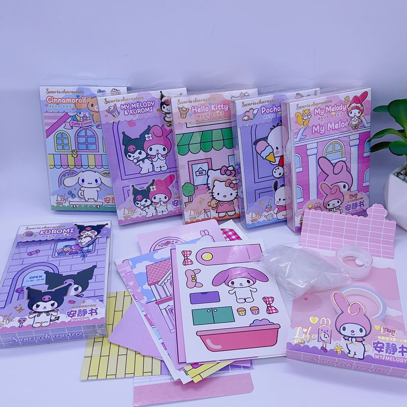 Sách sanrio diy Hình hello kitty Dễ Thương Cho Bé
