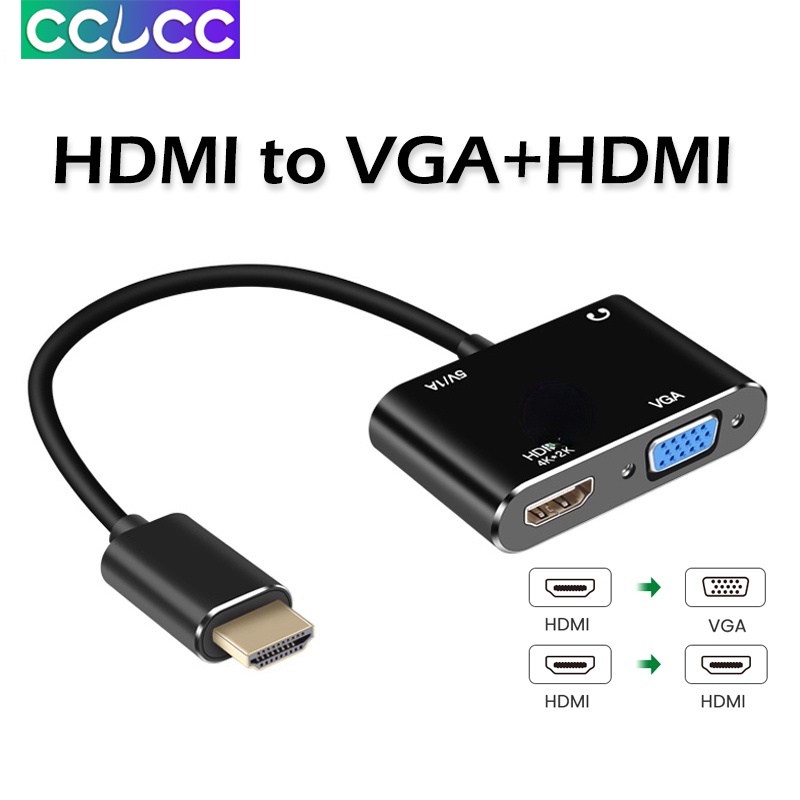 Cáp Chuyển Đổi Hdmi 4k Sang Vga Cho Ps4 Ps4 Pro Apple Tv Pc Laptop