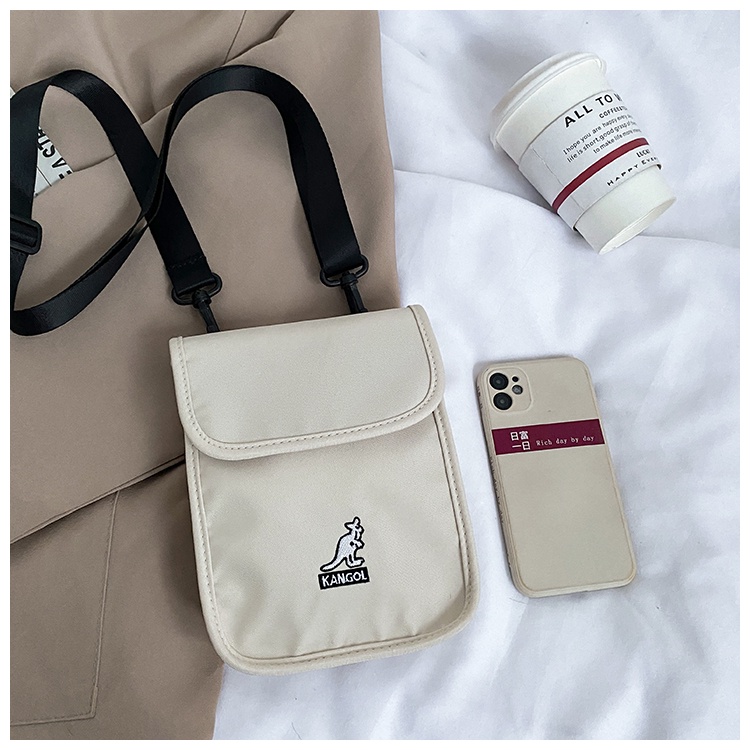 Túi Đeo Chéo Ngực Chống Mòn KANGOL6536 Thời Trang Cho Nam