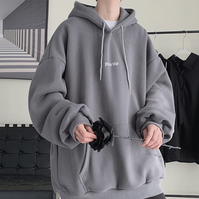 Áo Khoác Hoodie Nỉ Siêu Rẻ Có Mũ Trùm Dáng Rộng Thời Trang Mùa Thu Đông Hàn Quốc Dành Phù Hợp Nam Nữ  TTL361