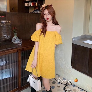 Áo Kiểu Mùa Hè 2023 Tay Cộc Trễ Vai Gợi Cảm Phong Cách Pháp Dễ Phối Đồ