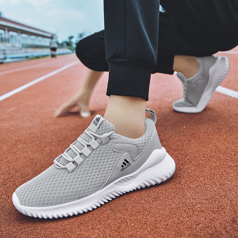 Giày Lười Đế Bằng Phối Lưới Nhẹ Thoải Mái Thời Trang Mùa Thu 2020 Cho Nam Và Nữ ai46