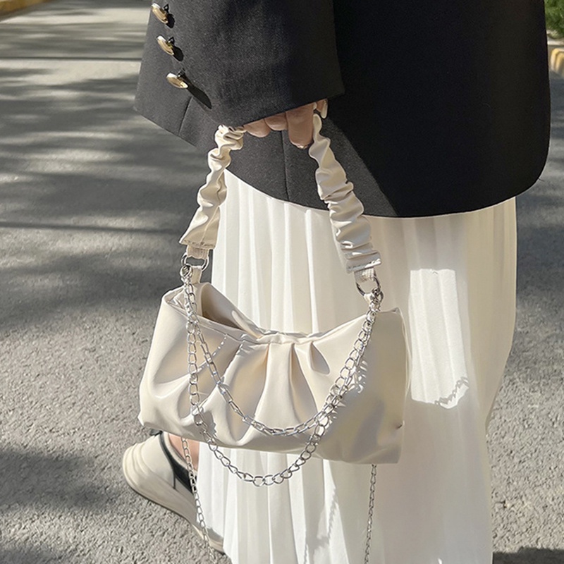 Fancy Túi Xách Đeo Vai Kiểu Pháp Hình Đám Mây Gấp Lại Được