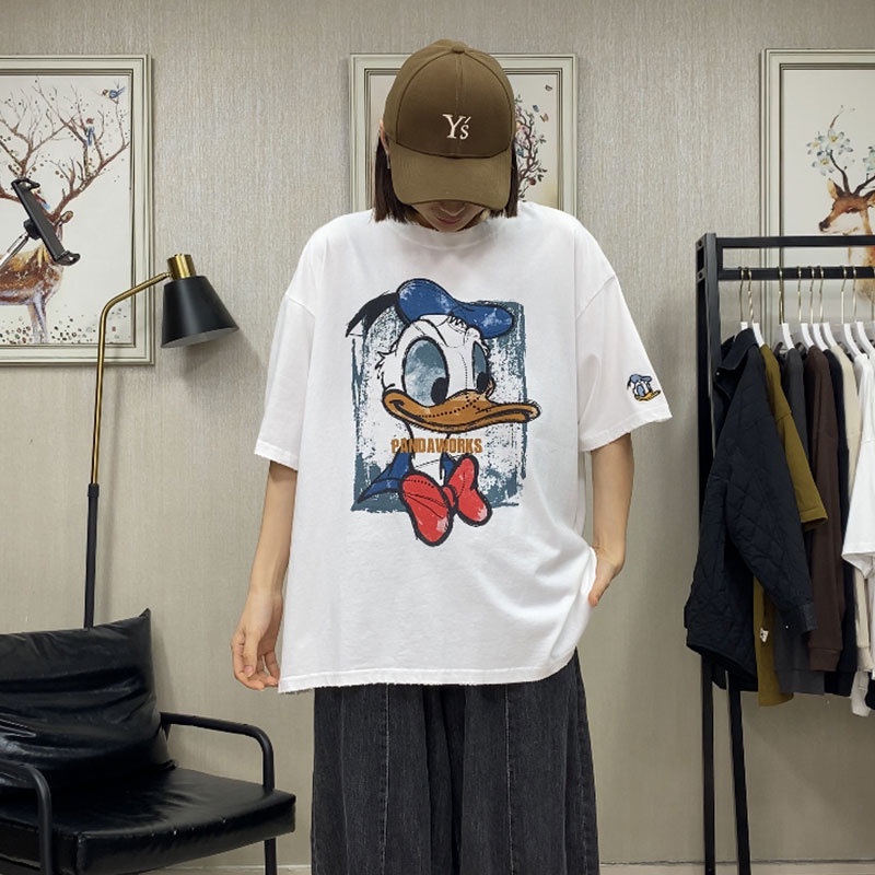 NRVP Áo Thun 100% Cotton Tay NgắN Plus Size Cho Nam Và Nữ