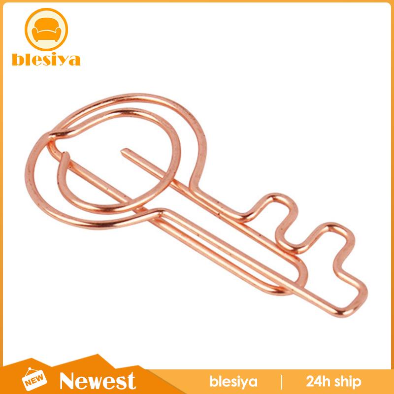 Bộ 10 Kẹp Giấy Hình Chìa Khóa Sáng Tạo Cho Sổ Tay