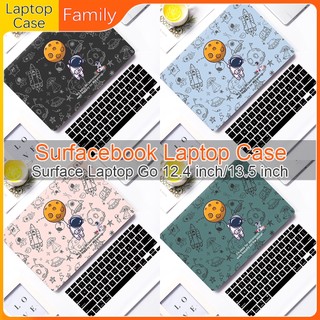 Laptop Case Compatible With Surface Laptop Go 12.4 Microsoft Protective Case Laptop Cover Shell Crystal Matte XEBP