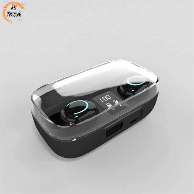 [IS] Tai Nghe Nhét Tai Bluetooth Không Dây Âm Thanh Nổi Màn Hình Kỹ Thuật Số Giảm Tiếng Ồn Chơi Game