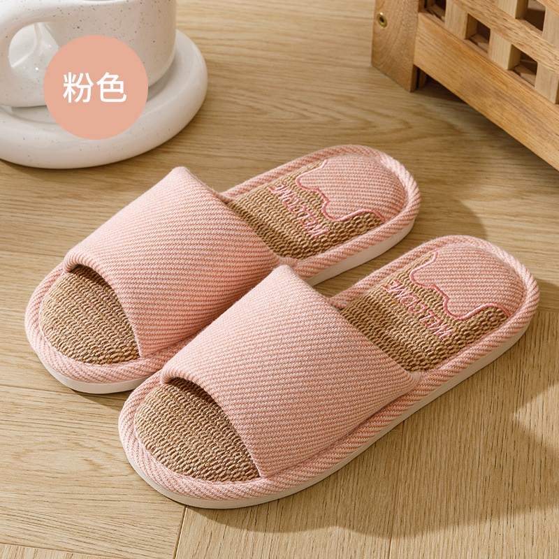 Dép Lanh Đi Trong Nhà Chống Trượt Thấm Hút Mồ Hôi Thời Trang Xuân Hè Cho Nữ