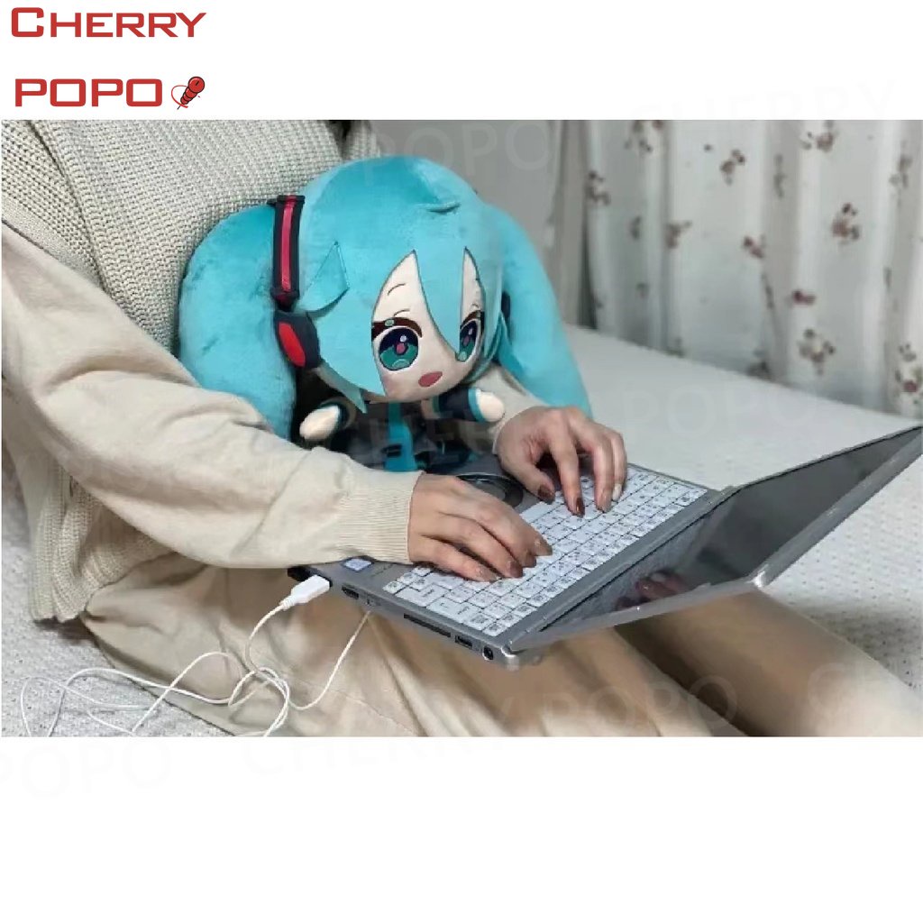SEGA Mô Hình Búp Bê Nhân Vật Hatsune miku Chất Liệu Cotton