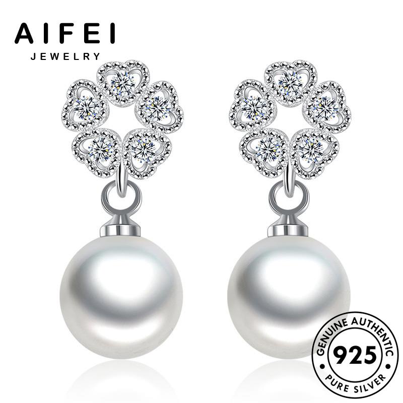 AIFEI JEWELRY vành xỏ quốc Thời kiện tròn 925 nữ tua khuyên phụ đơn hàn thật trai trang bản hoa sức bạc rua nguyên ngọc giản bông tai thời tua E174