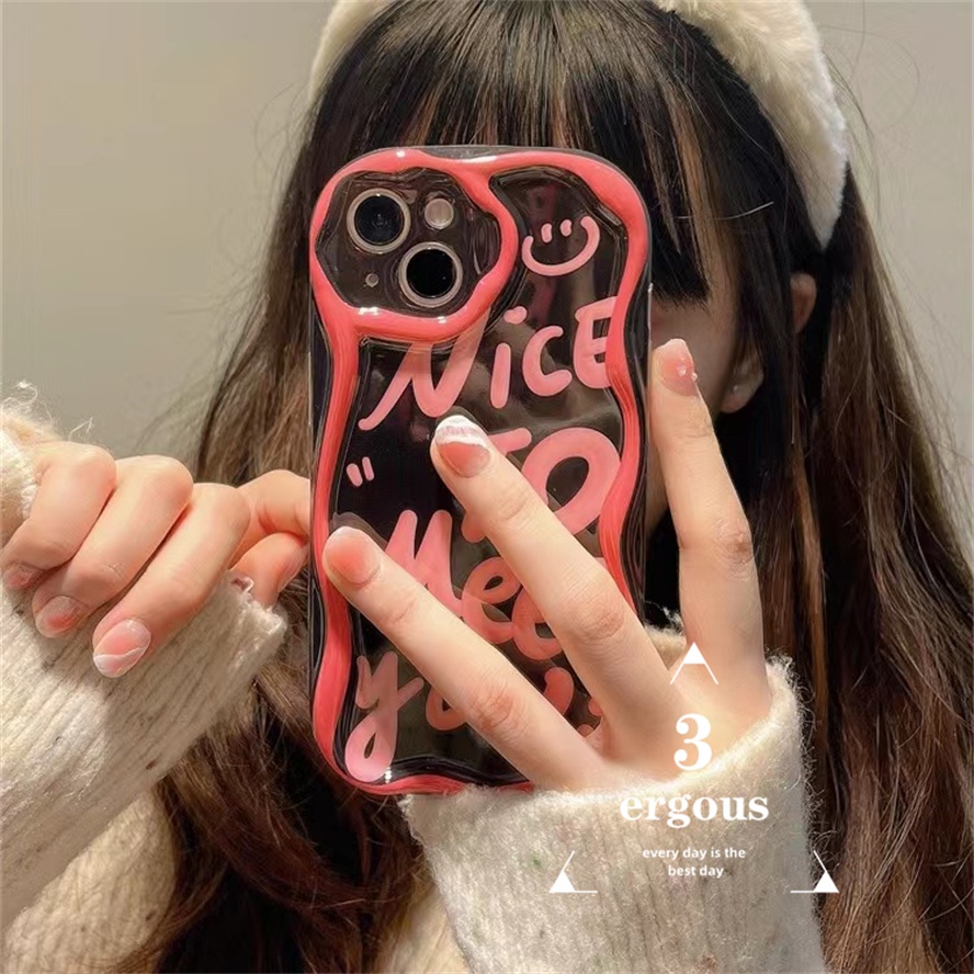 Ốp Điện Thoại TPU Mềm Họa Tiết Chữ Đơn Giản Bảo Vệ Cho IPhone 14 13 12 11 Pro Max SE2020 X XR Xs Max 7 8 6 6s Plus