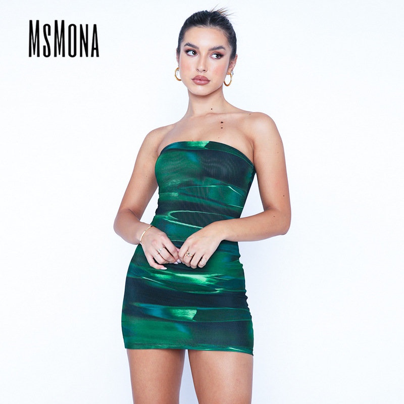 Đầm Ôm Không Tay Hở Vai Thời Trang 2023 Dành Cho Nữ