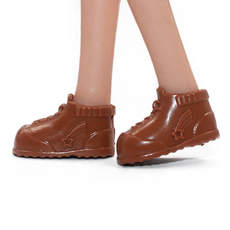 1 Đôi Giày Đế Bằng 30cm Dành Cho Búp Bê Barbie