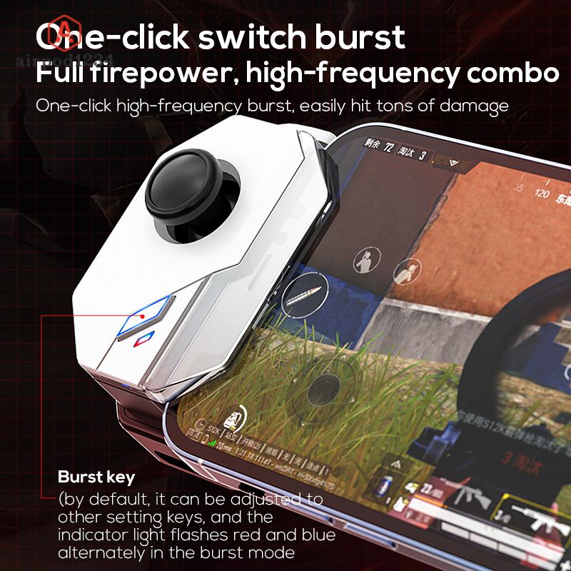 Tay Cầm Chơi Game Ma Thuật MB02 HID MFI Kết Nối Bluetooth Cho Android / IOS