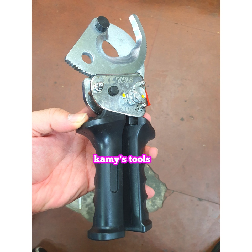Kìm cắt cáp nhông XLJ-D-300 cắt đồng nhôm 300mm2 dài 235mm