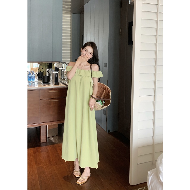 Đầm Dáng Chữ A Thiết Kế Mới Xinh Xắn Thời Trang Mùa Hè Dành Cho Nữ