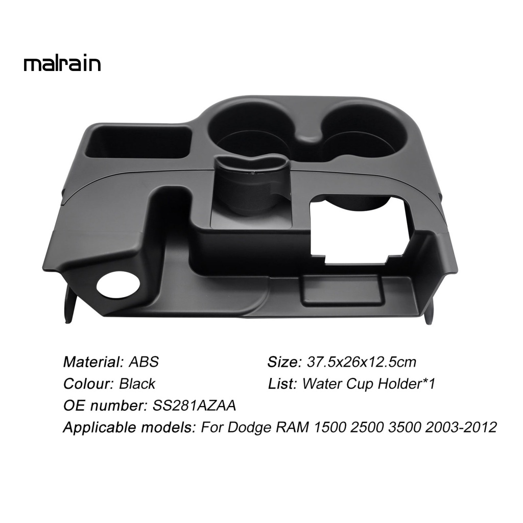 Giá Đỡ Bình Nước Bằng ABS SS281AZAA Bền Cho Dodge-RAM 1500 2500 3500 2003-2012