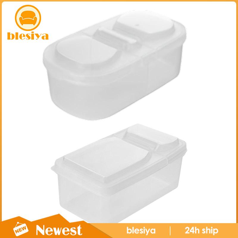 Hộp Đựng Gia Vị Khô Có Nắp Xếp Chồng Cho Nhà Bếp