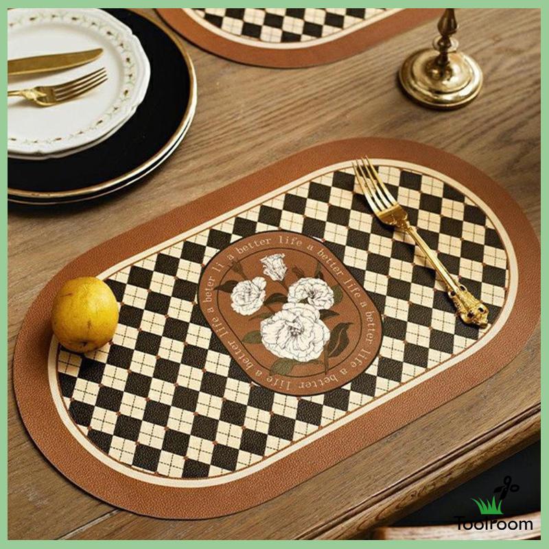 Thảm Trải Bàn Kháng Nước Chịu Nhiệt Phong Cách Bắc Âu Trang Trí Nội Thất