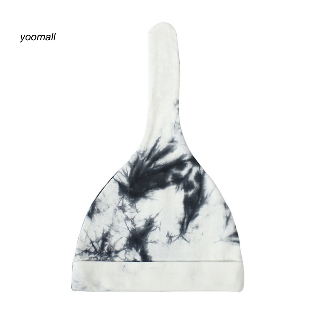 Mũ Beanie Nhuộm Màu Đuôi Cá Co Giãn Chống Mài Mòn Cho Bé Sơ Sinh