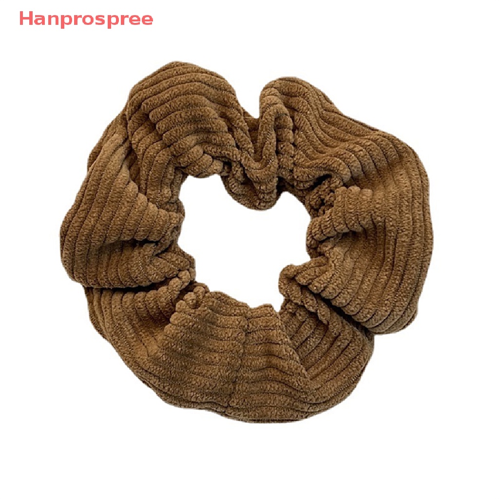 Dây Buộc Tóc Co Giãn Bằng Nhung Màu Sắc Ngọt Ngào Cho Nữ