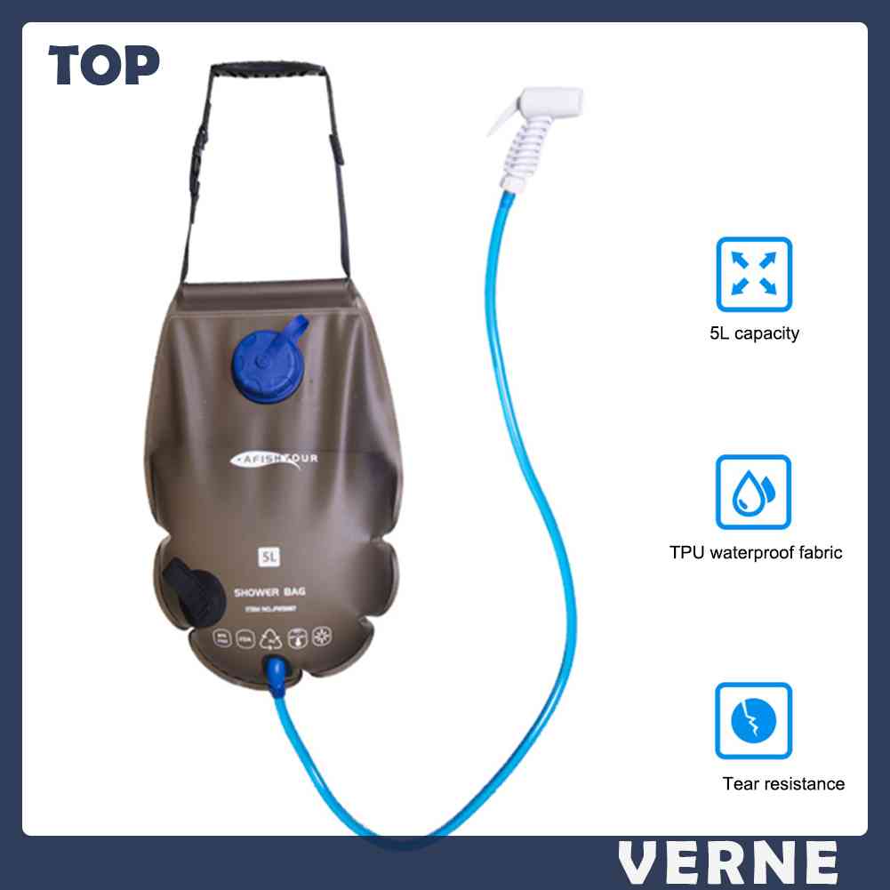 Túi Đựng Nước Bằng TPU 5L Tiện Dụng Khi Đi Cắm Trại
