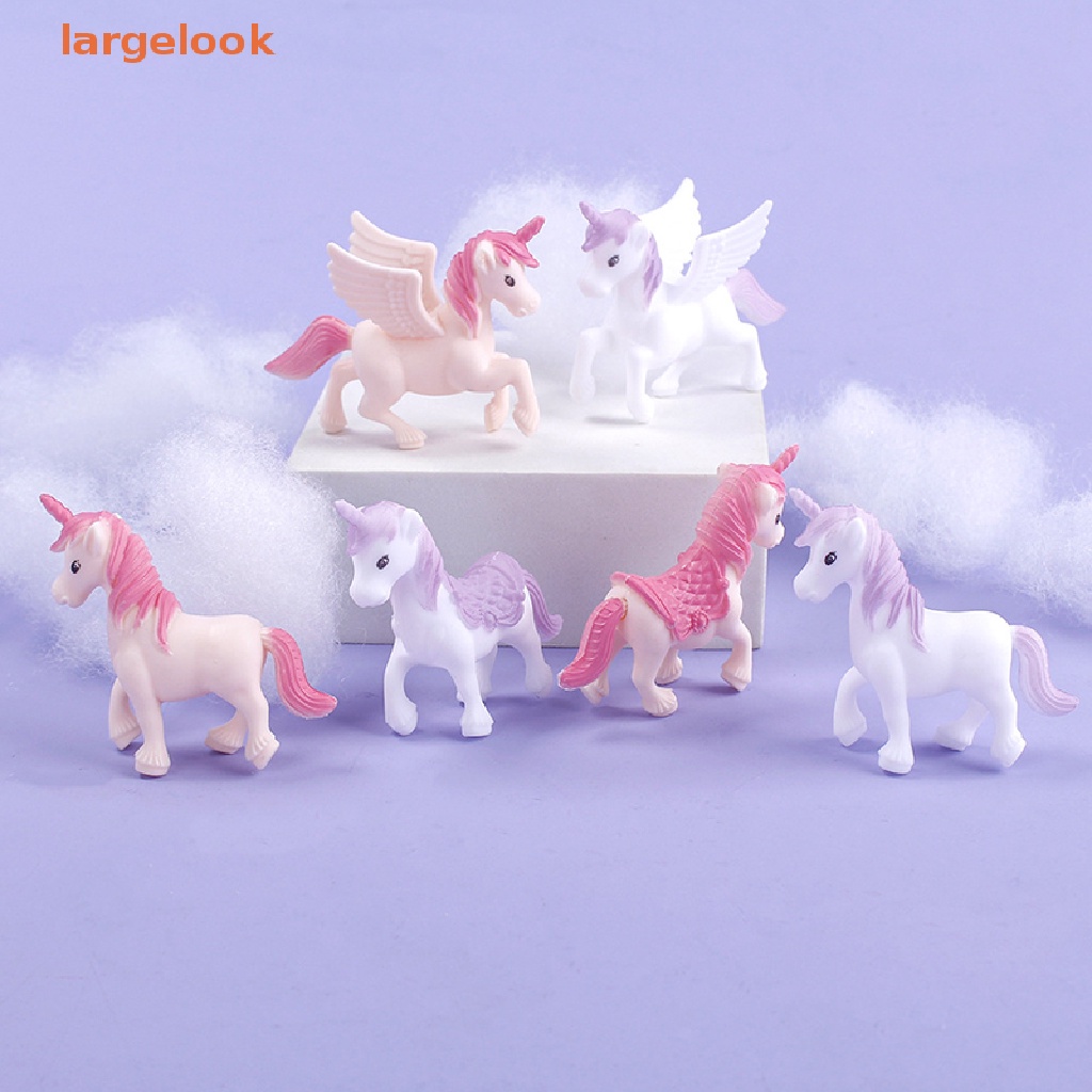 Bộ 3 Mô Hình Kỳ Lân Trang Trí Bánh Kem Xinh Xắn