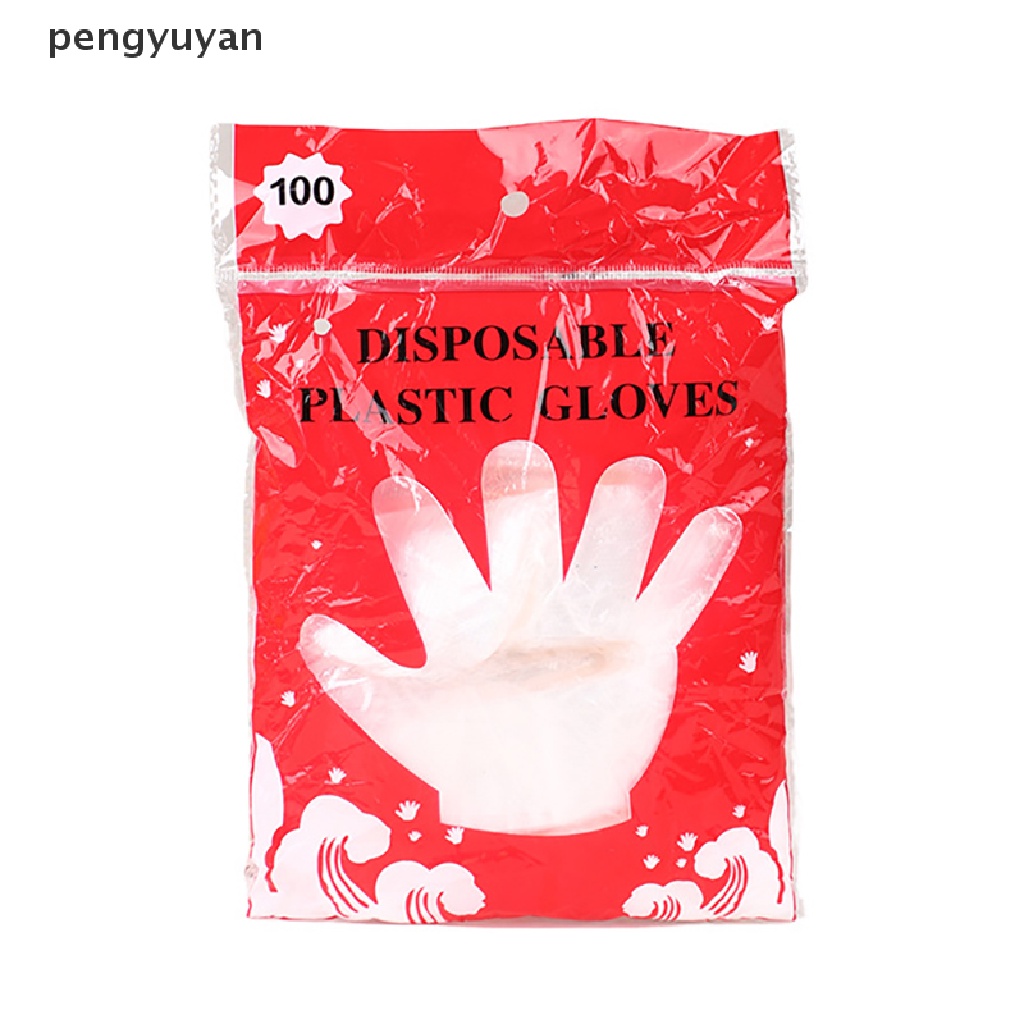 Set 50 / 100 Găng Tay Vệ Sinh Trong Suốt Dùng Một Lần Cho Nhà Bếp