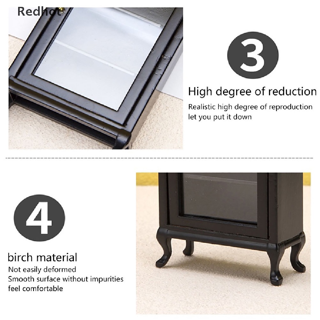 Mô Hình Tủ Trưng Bày 1: 12 Trang Trí Nhà Búp Bê