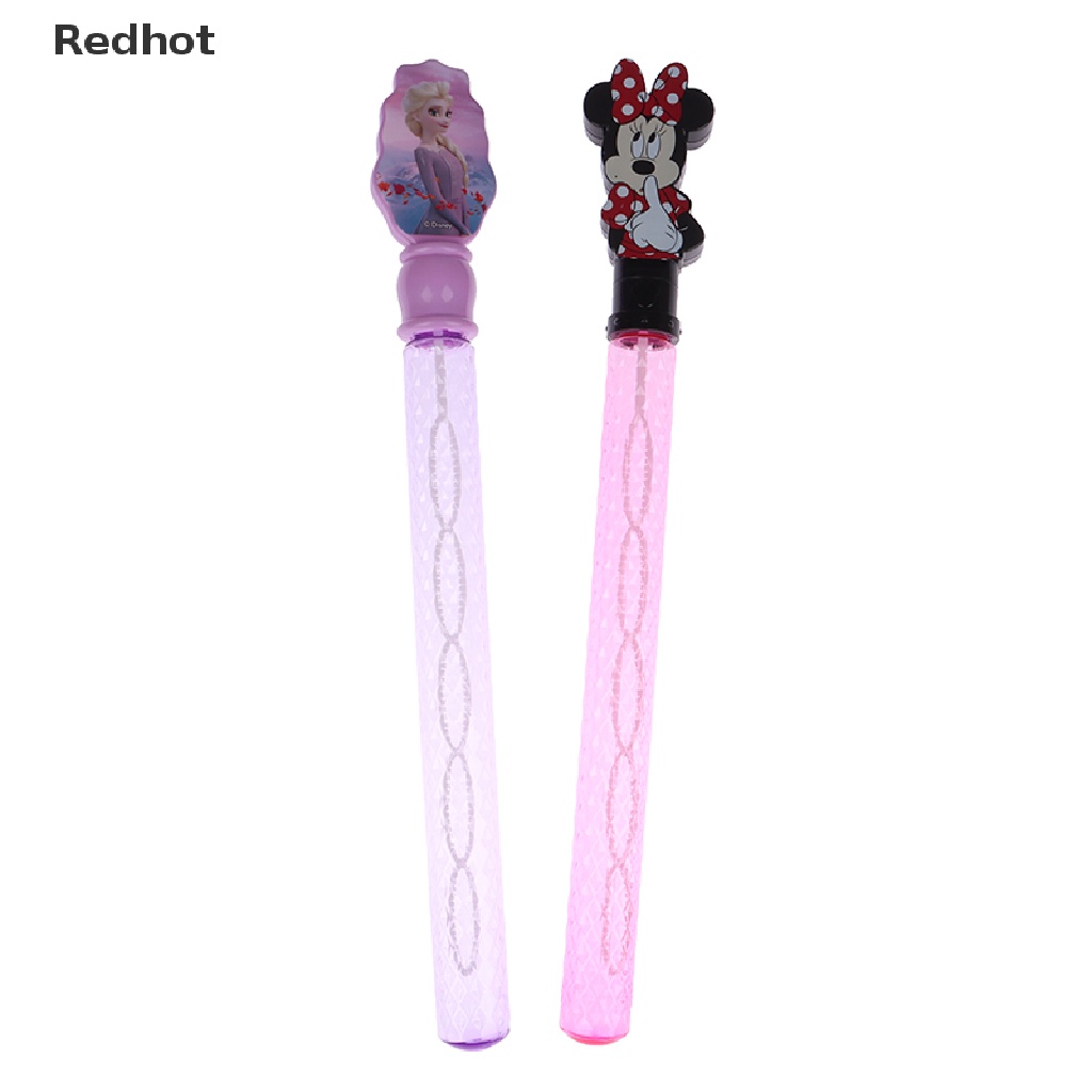 DISNEY &lt; Redhot &gt; Đồ Chơi Đũa Thổi Bong Bóng Lớn Hình Hoạt Hình Frozen Dành Cho Trẻ Em Chơi Ngoài Trời Giảm Giá