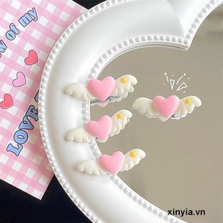🌺Kẹp Tóc Đôi Cánh Trái Tim Siêu Dễ Thương
