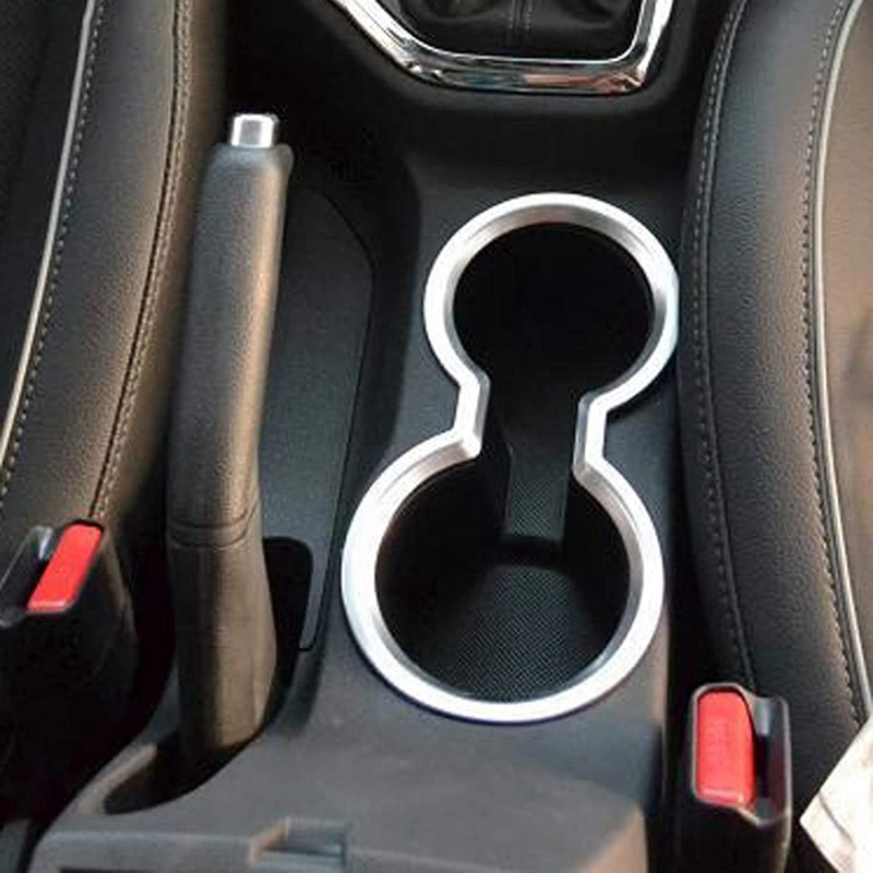 Khung Viền Trang Trí Khay Đựng Cốc Nước Phía Trước Cho Hyundai Creta Ix25 2015-2019