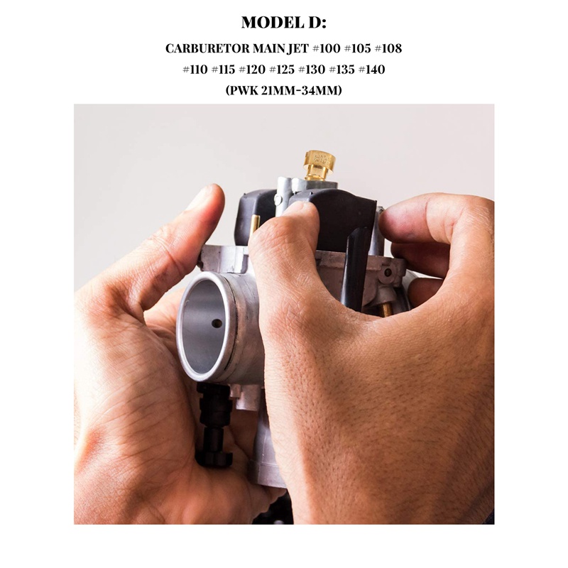 Set 30 Bộ Chế Hòa Khí Chính Và 10 Vòi Phun Chậm Cho PWK Keihin OKO CVK PWM