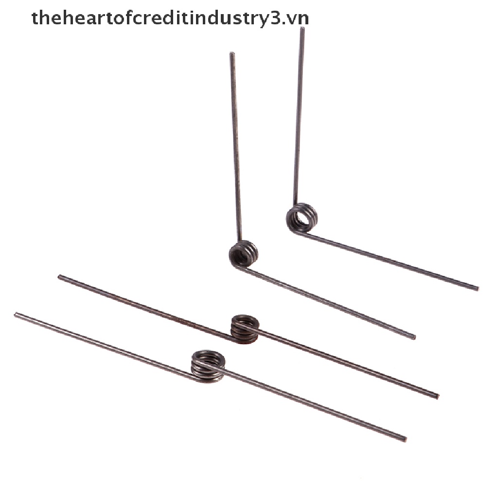 Set 5 Kẹp Lò Xo Kéo Sau Bằng Thép Không Gỉ 304 90 180 Độ 1.2mm Chuyên Dụng