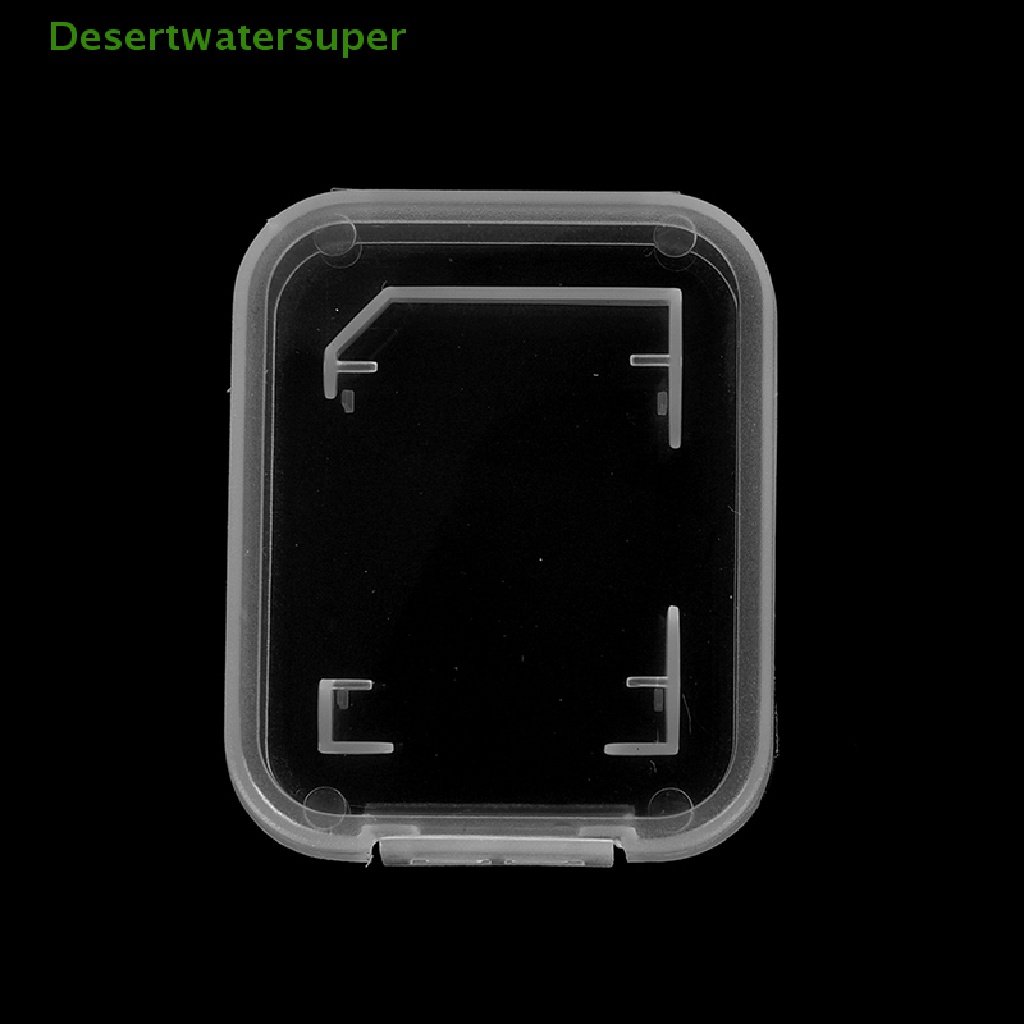 Set 10 Hộp Nhựa Trong Suốt Đựng Thẻ Nhớ SD SDHC Tiêu Chuẩn