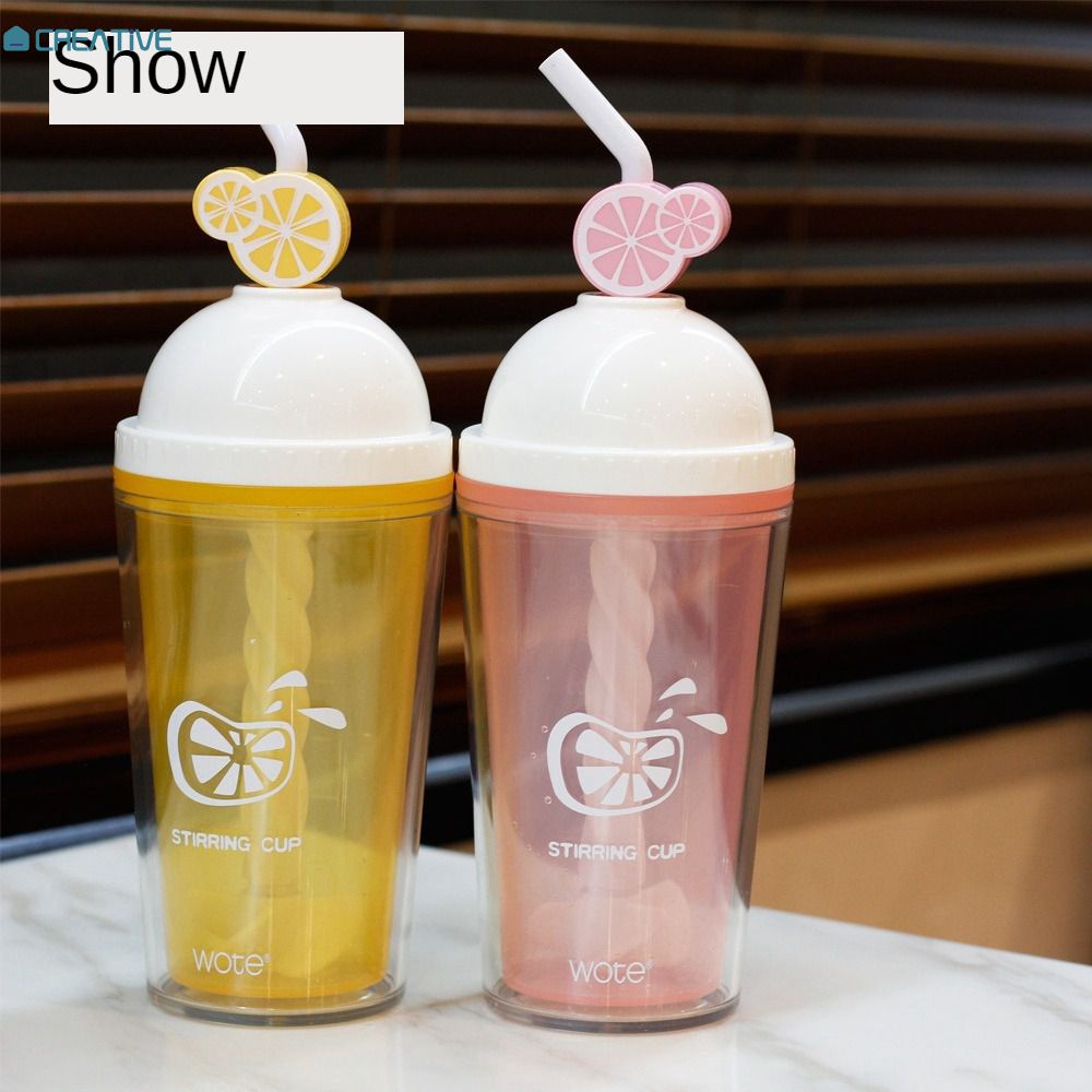 Joyfeel Cốc Pha Trái Cây Cốc Nước Chanh Sáng Tạo Cốc Nước Giải Khát Nước Trái Cây Học Sinh Đẹp Cao Nước Trái Tim Cô Gái Dễ Thương Cho Trẻ Em Quà Tặng Trang Trí Nhà Cửa [Thanh Toán K