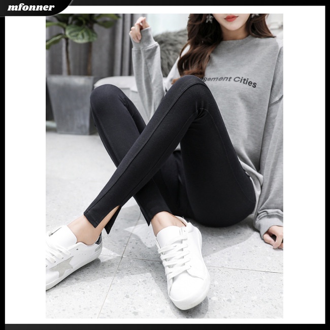 Quần Tất Ôm Sát Co Giãn Màu Sắc Thời Trang Cho Nữ