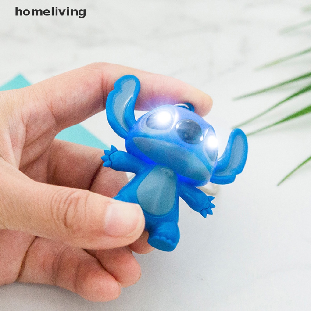 1 Móc Khóa Hình Stitch Hoạt Hình Phát Sáng Trong Đêm