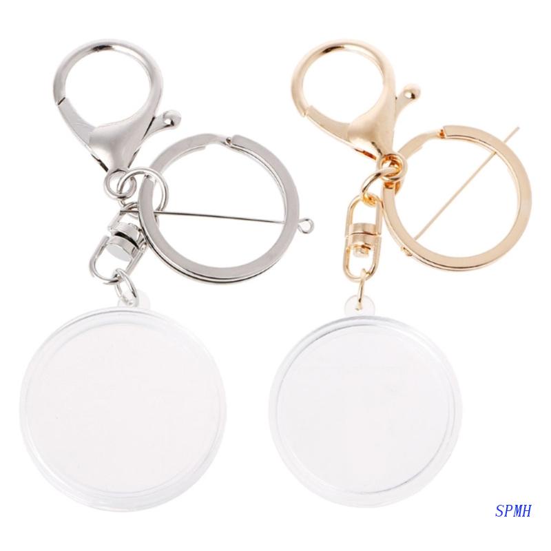 Set 10 Hộp Đựng Tiền Xu / Móc Khóa Di Động Sắp Xếp Gọn Gàng Đa Ứng