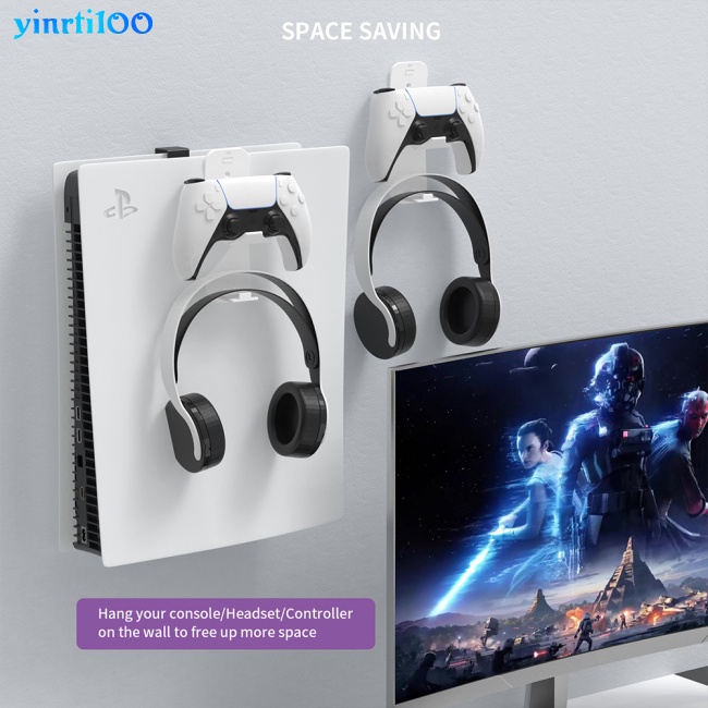 Giá Đỡ Tai Nghe Gắn Tường Tương Thích Với Ps5 / ns / ps4 / xbox